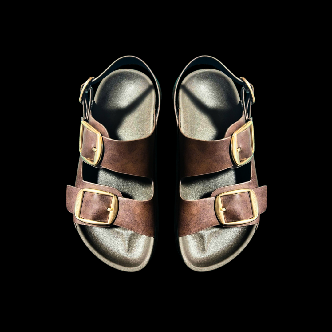 The ANATOMICA Orthotic Sandal - Brown