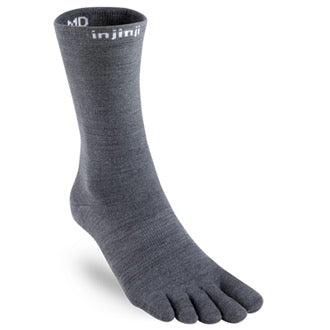 Injinji Ultra Thin Crew Wool Toe socks