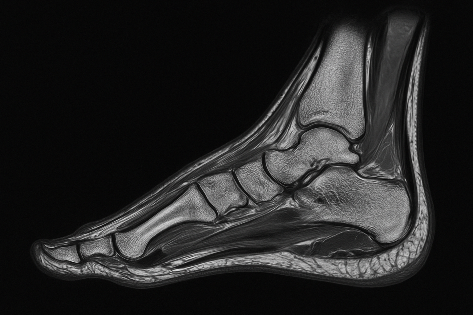 MRI of foot