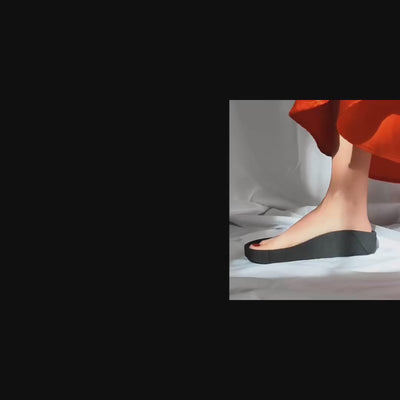 Orthotic Footbed and Red Skirt